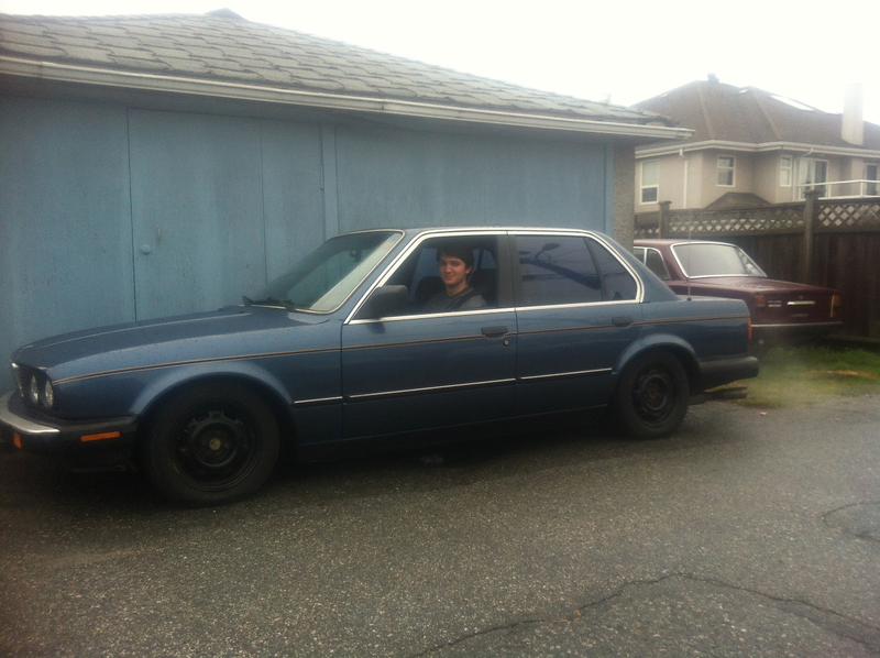 Look at my dumb, smug face. I actually thought it wasn’t going to cost me lots of money and break down all the time.